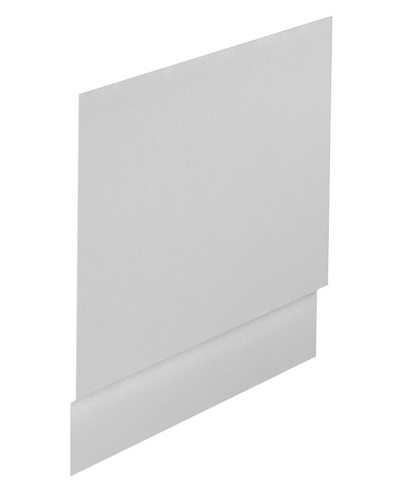 Scandinavian 750Mm End Bath Panel Matt White