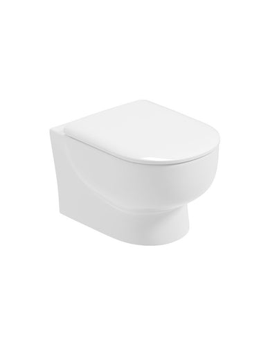 Via Wall Hung Rimless Wc & Alpha Soft Close Seat