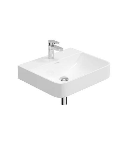 Horizon Square 55Cm 1Th Wash Basin & Bottle Trap Chrome