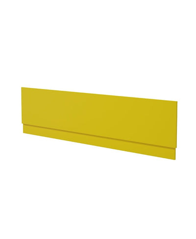 Scandinavian 1700Mm Front Bath Panel Matt Sun-Kissed Yellow