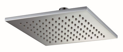 Sync Square Brass Shower Head 200Mm Chrome