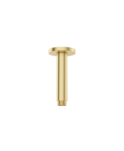 Sync Round Ceiling Shower Arm 200Mm Brushed Gold