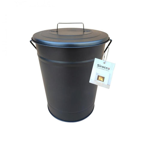 Sirocco - Metal Coal Tub with Lid