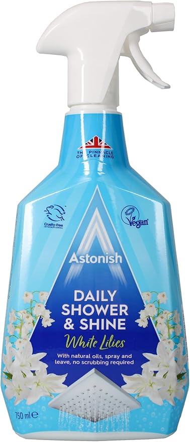 Astonish Daily Shower and Shine 750ml White Lilies
