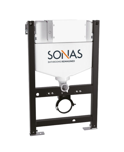 Sonas 820Mm Universal Frame & Cistern For Wall Hung Wc