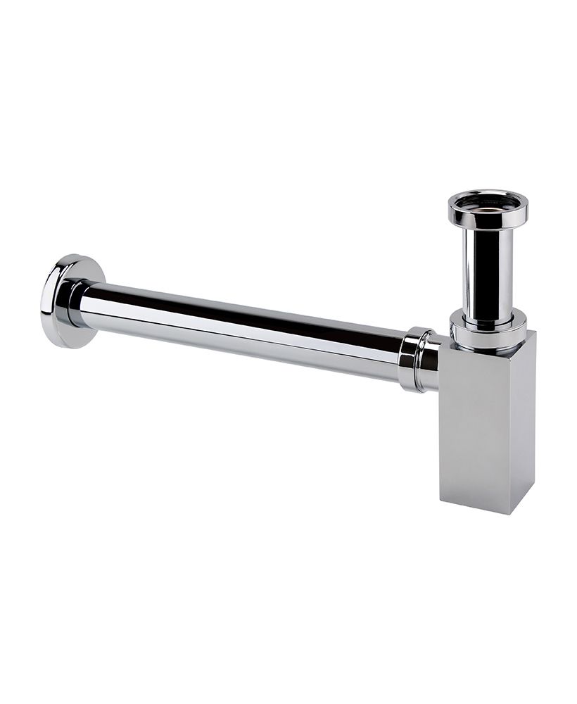 Sync Square Bottle Trap Chrome