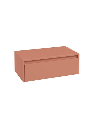 Urban Apex 80Cm Floating Single Push Drawer Unit Metro Blaze