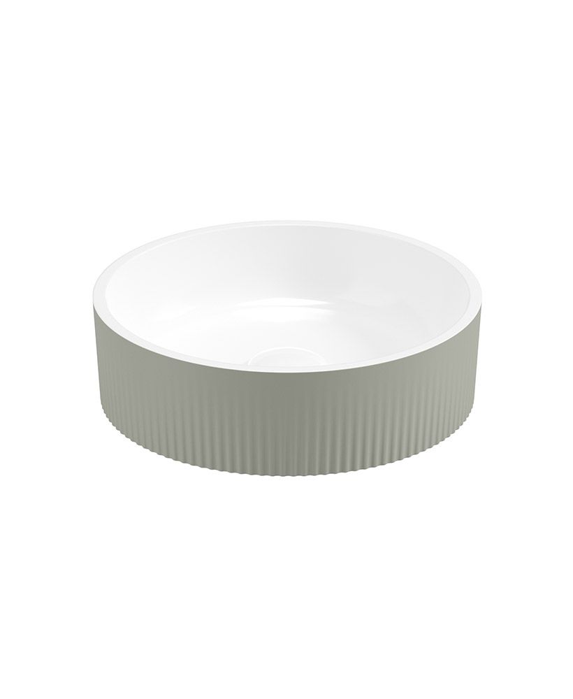 Reed Round Countertop Basin Lakeside Sage