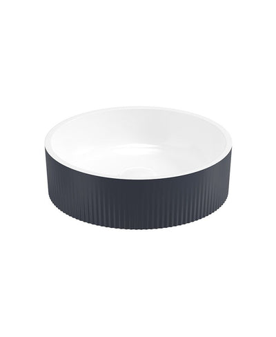 Reed Round Countertop Basin Cobalt Night
