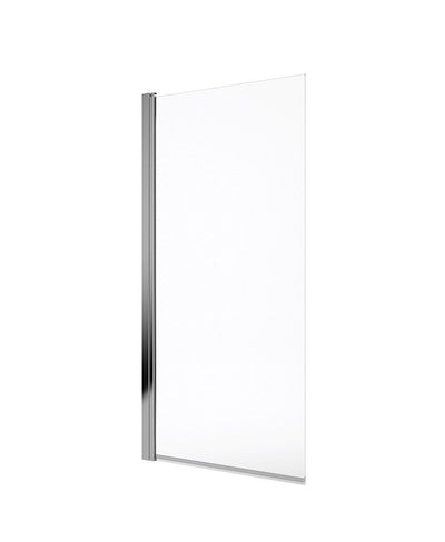 Lunar Sb2 6Mm Square Edge Bath Screen Chrome