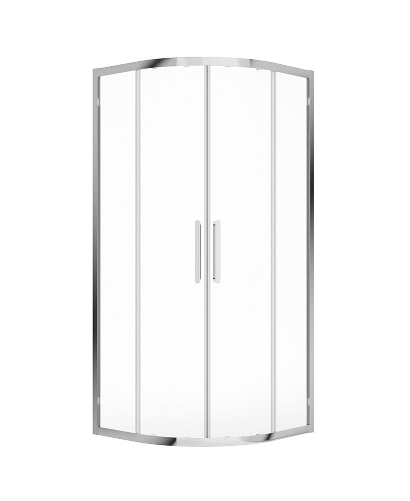 Aspect Double Door Quadrant 900Mm Shower Door Chrome