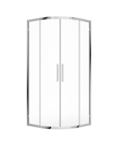 Aspect Double Door Quadrant 900Mm Shower Door Chrome