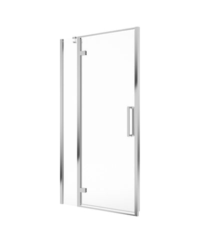Aspect Inline Hinged 1000Mm Shower Door Chrome