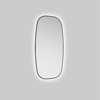 Echo Arena 450X900Mm Illuminated Mirror Black