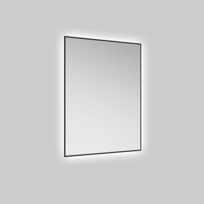 Echo 600X800Mm Rectangle Illuminated Mirror Black