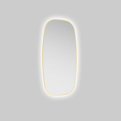 Echo Arena 450X900Mm Illuminated Mirror Gold