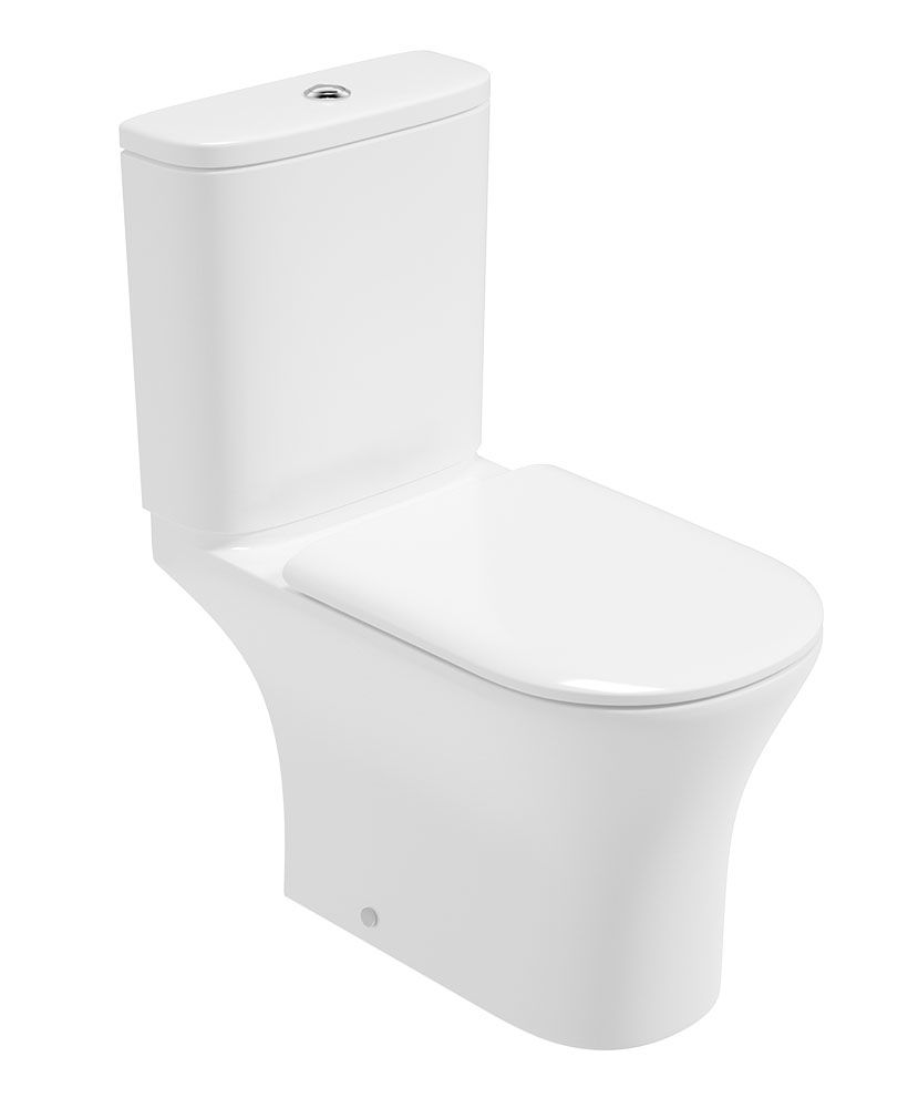 Pena Open Back Close Coupled Wc & Sequence Soft Close Seat