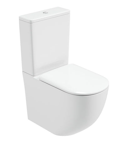Inspire Rimless Fully Shrouded Close Coupled Wc & Sequence Soft Close Seat