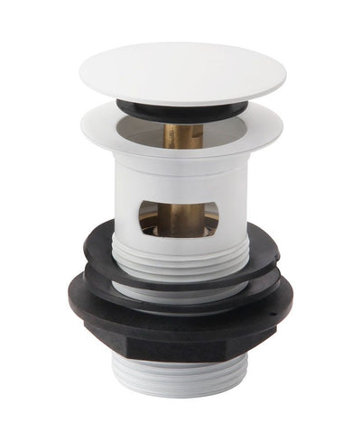 Sync 1.25In Click Clack Waste White