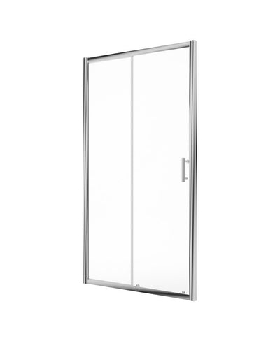 City Plus Sliding 1050Mm Shower Door Chrome
