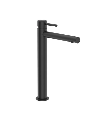 Hakk Freestanding Basin Mixer Matt Black