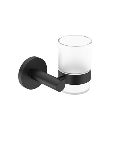 Hakk Tooth Brush Holder Matt Black