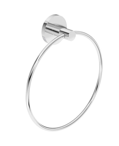 Hakk Towel Ring Chrome