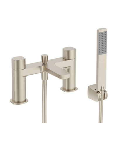 Luta Bath Shower Mixer Brushed Nickel