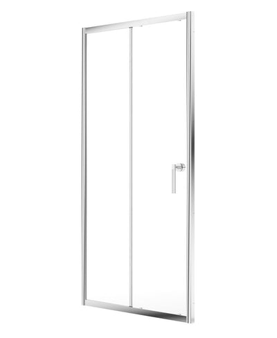 Zeba Sliding 1100Mm Shower Door Chrome