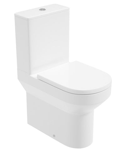 Base Rimless Fully Shrouded Comfort Height Wc & Pp Seat