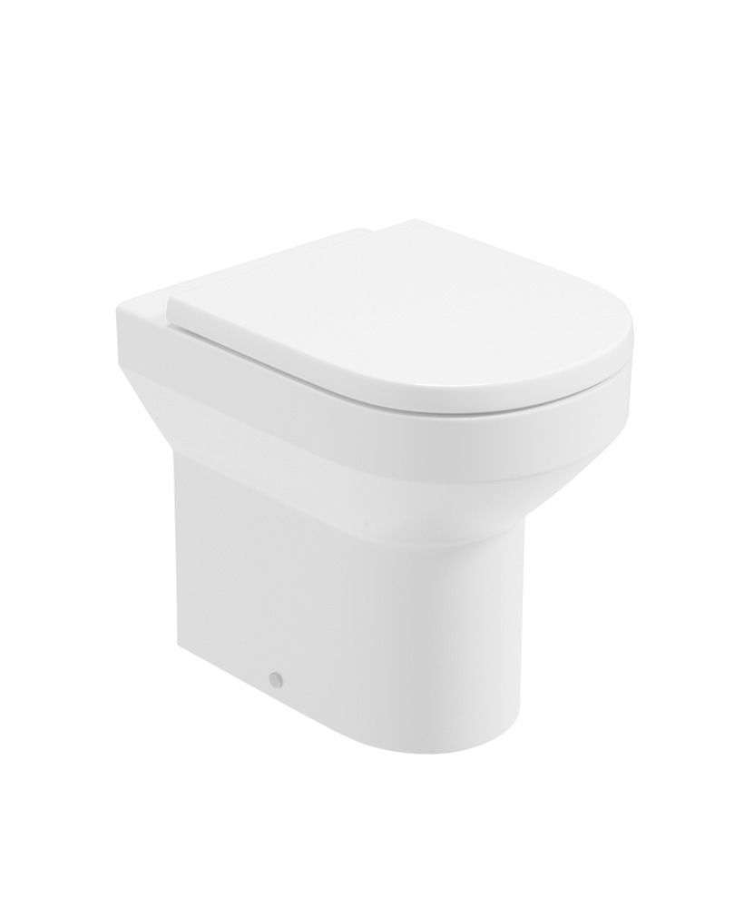 Base Rimless Back To Wall Comfort Height Wc & Pp Seat