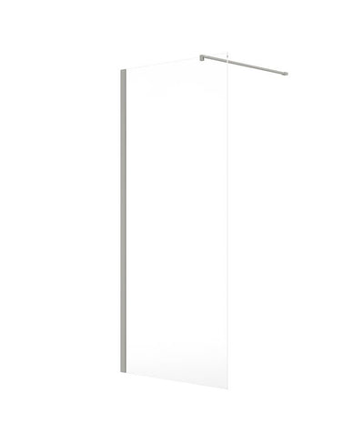Aspect 800Mm Wetroom Panel Matt Arctic Grey