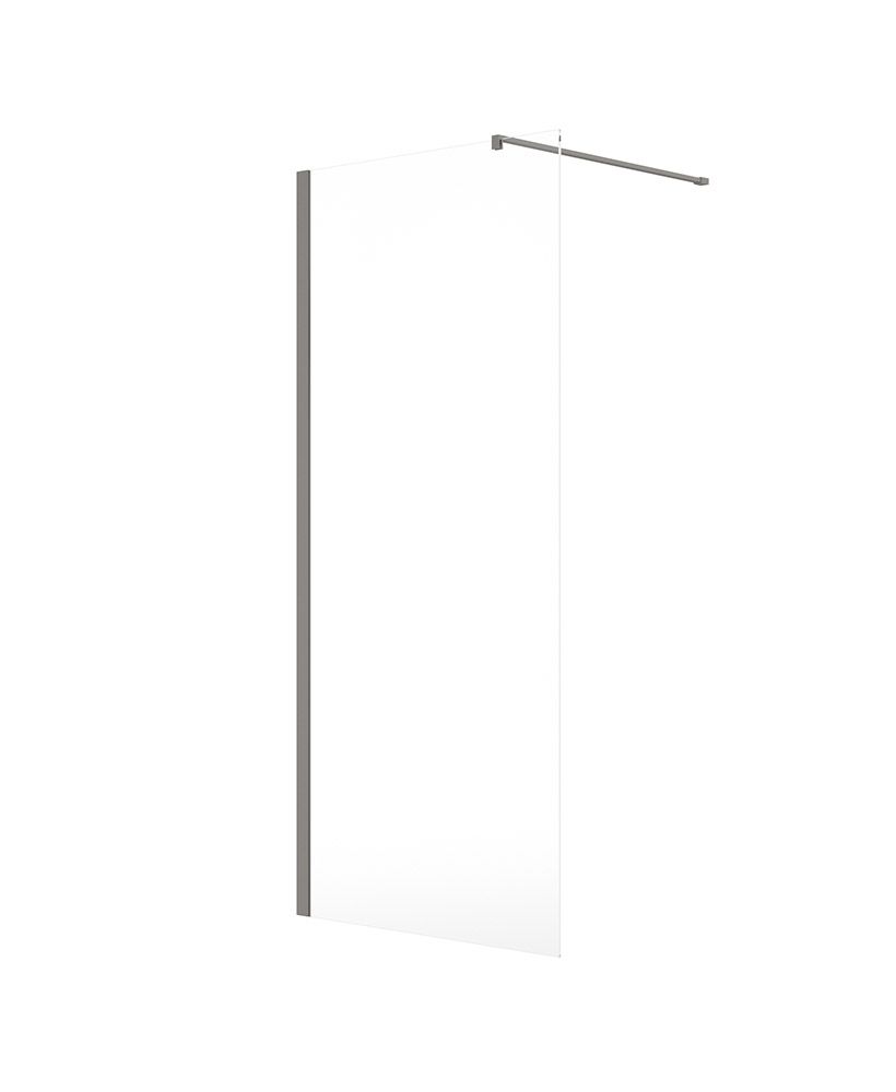 Aspect 900Mm Wetroom Panel Matt Khaki
