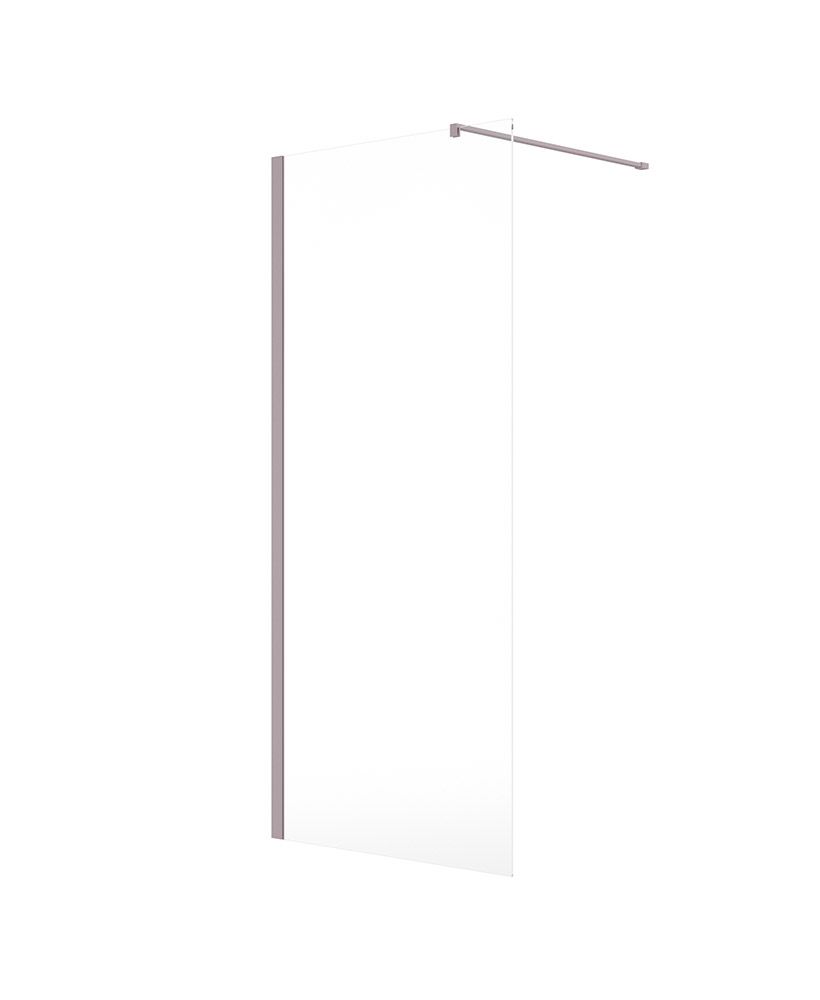 Aspect 700Mm Wetroom Panel Matt Cashmere Pink
