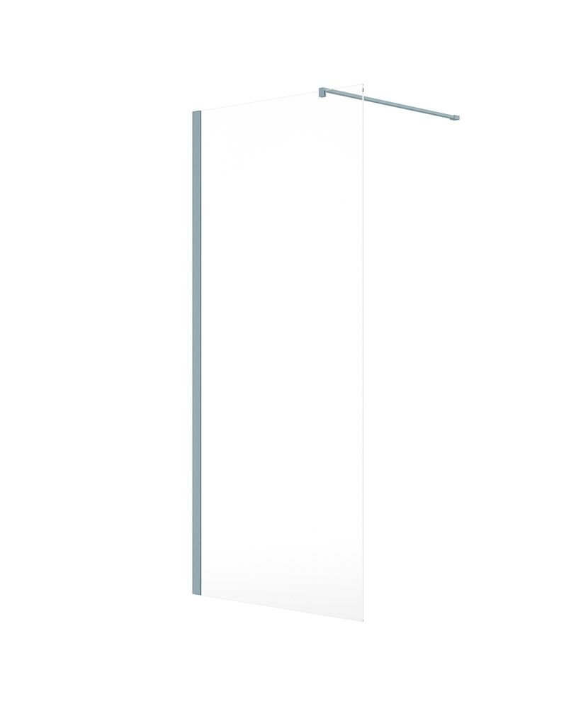 Aspect 1000Mm Wetroom Panel Matt Morning Sky Blue