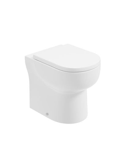Via Rimless Comfort Height Back To Wall Wc & Alpha Soft Close Seat