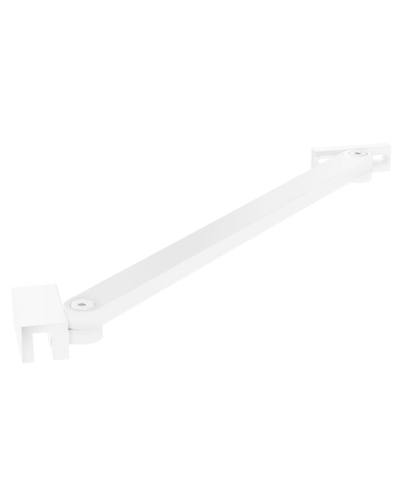 Aspect 300Mm Angle Support Bar Matt White