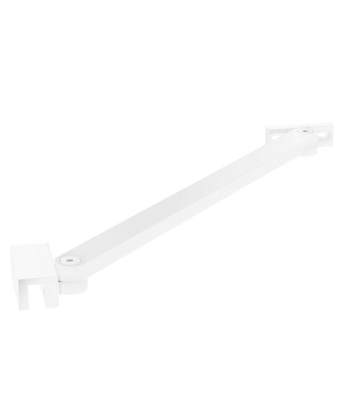 Aspect 300Mm Angle Support Bar Matt White – Topline Cleary's