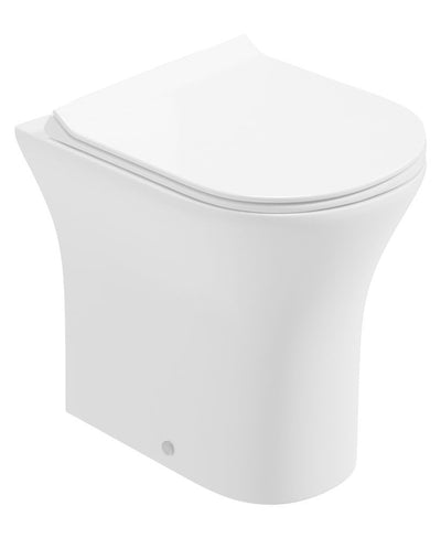 Pena Rimless Comfort Height Back To Wall Wc & Sequence Slim Soft Close Seat