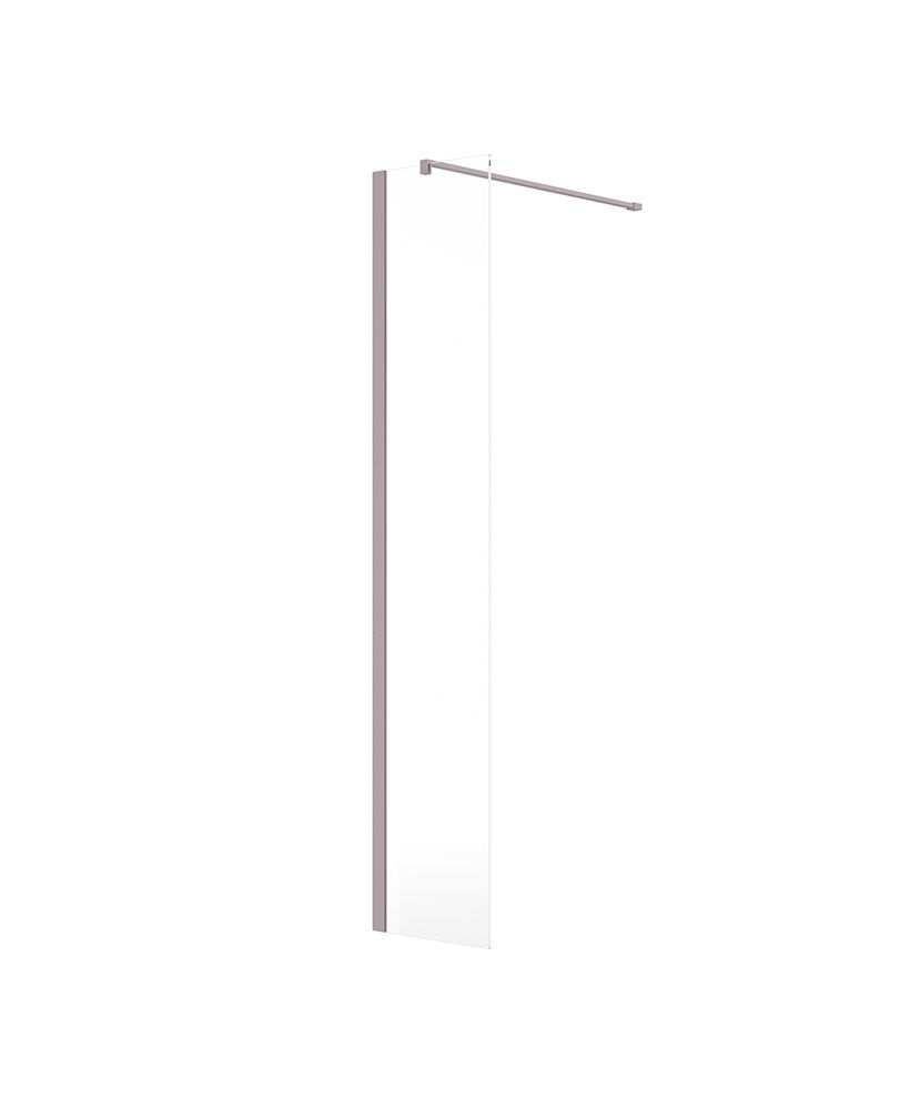 Aspect 400Mm Wetroom Panel Cashmere Pink Matt