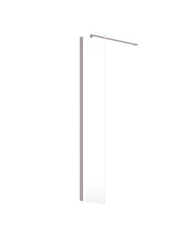 Aspect 400Mm Wetroom Panel Cashmere Pink Matt
