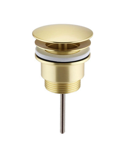 Sync Universal Click Clack Waste Brushed Gold