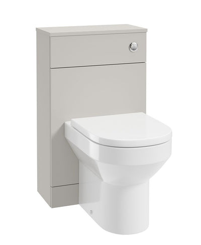 Corta Back To Wall Wc Unit Morning Mist-Chrome Button