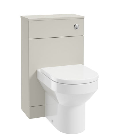 Corta Back To Wall Wc Unit Whispering Willow-Chrome Button