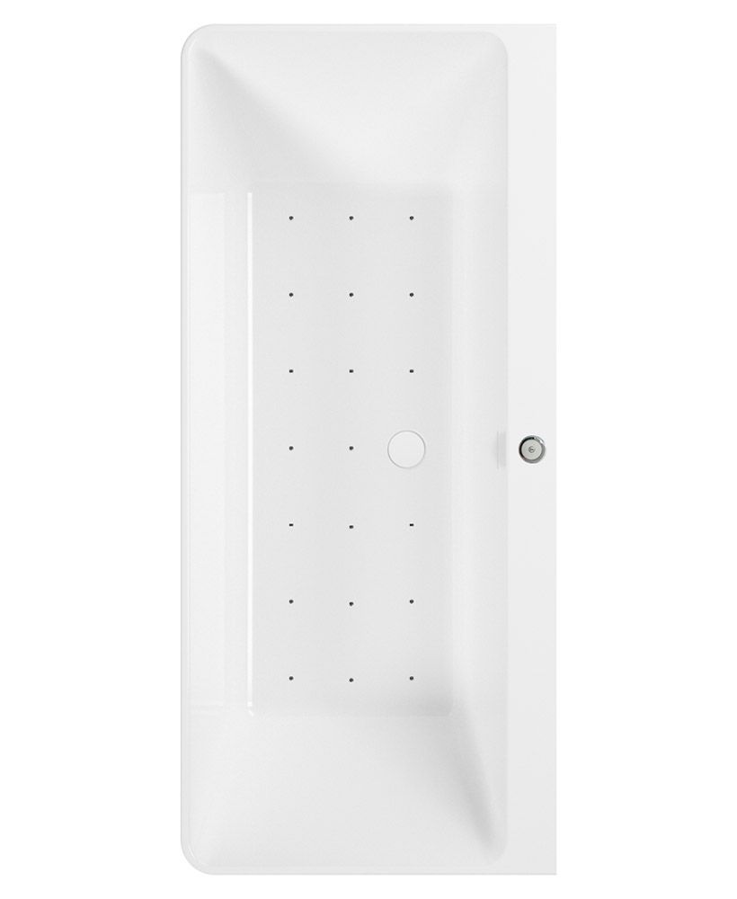 Ontario 1700X750Mm Freestanding Air Jet System Whirlpool Bath Coloured