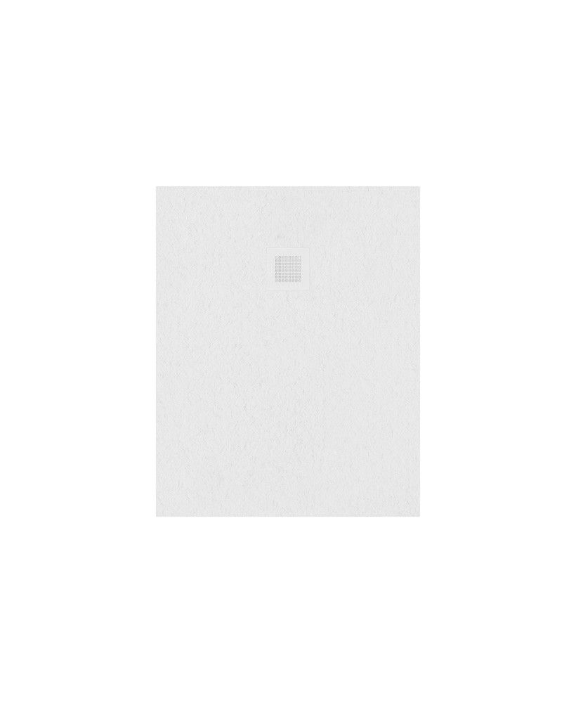 Slate Rectangle 1000X800Mm Shower Tray White & Waste