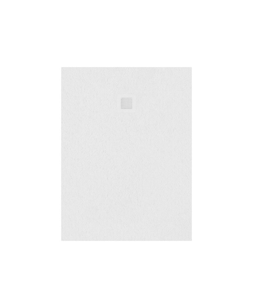 Slate Rectangle 1000X900Mm Shower Tray White & Waste