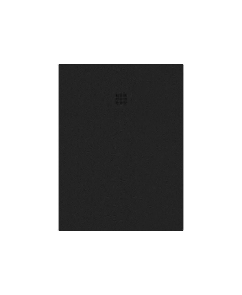 Slate Rectangle 1200X900Mm Shower Tray Black & Waste