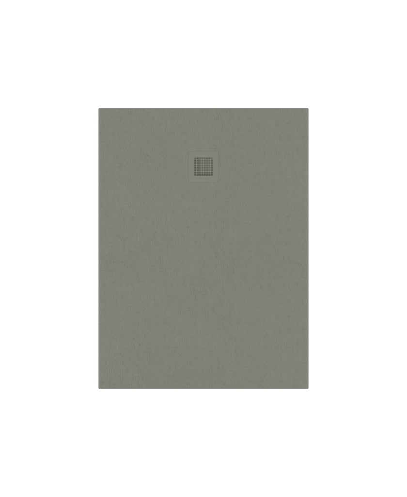 Slate Rectangle 1200X900Mm Shower Tray Taupe & Waste