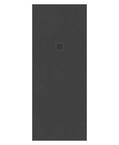 Slate Rectangle 2000X800Mm Shower Tray Anthracite & Waste